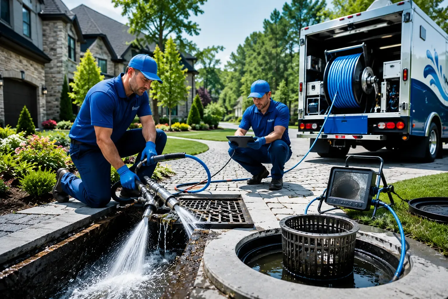 Local outdoor drain cleaning professionals in Burton, TX