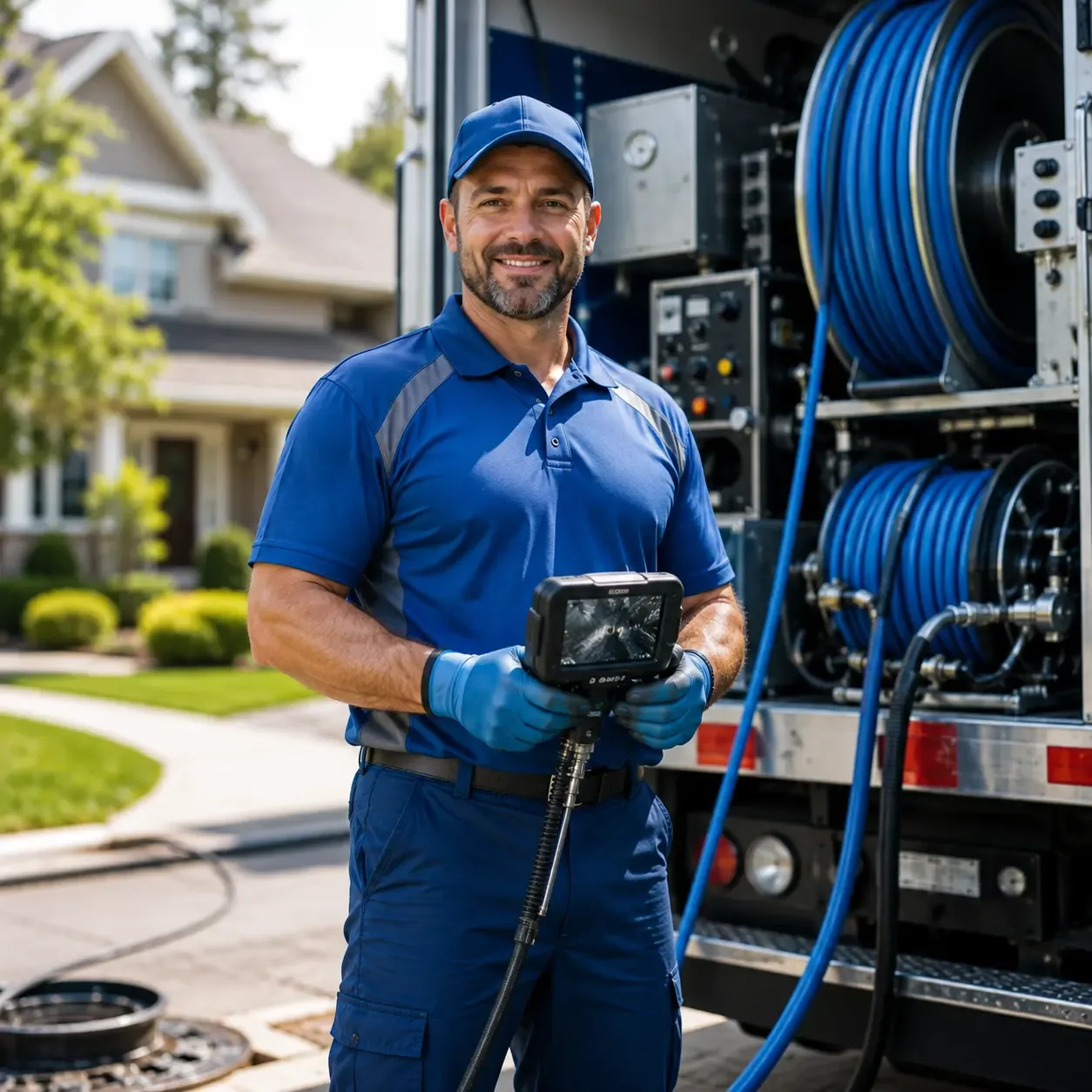 Local outdoor drain cleaning specialists in Burton, TX